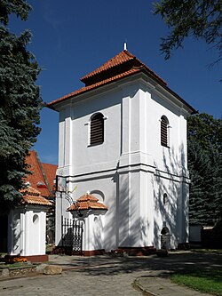 Bell tower of Saint Sigismund's Church