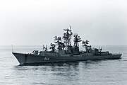 Sposobny in the Sea of Japan, 1982