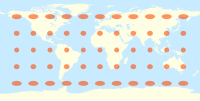 Equirectangular projection