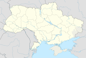 Pryberezhne is located in Ukraine