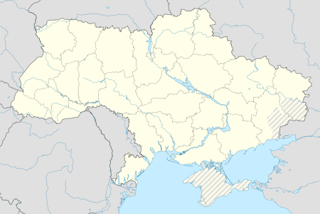 Location of World Heritage Sites in Ukraine