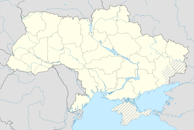 2016–17 Ukrainian Second League is located in Ukraine