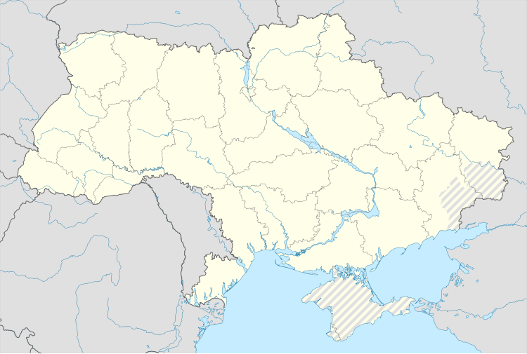 2001–02 Ukrainian Second League is located in Ukraine
