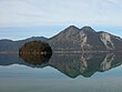 Die Insel Sassau im Walchensee