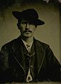Wyatt Earp in about 1870