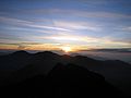 Sunrise at Yushan