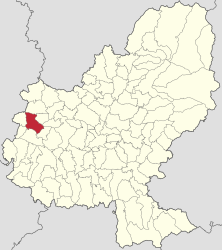 Location in Mureș County