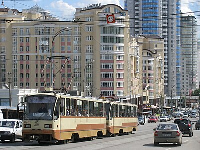 71-403, сцепленные по СМЕ, в Екатеринбурге