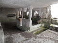 A baptistery church inside the cave