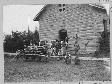 Funeral of one of the West China Conference pastors held at an American Methodist Episcopal church in Chongqing, between 1900 and 1930