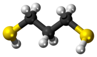 1,3-Propanedithiol molecule{{{画像alt1}}}