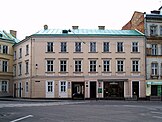 Building on Czarnieckiego street (today Vynnychenka Street), that housed the Lviv branch of Ukrderzhnatsmenvydav