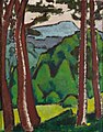 Waldlandschaft, 1935/36 (© Museum Kunst der Verlorenen Generation, Salzburg)