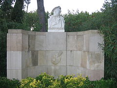 أ جواكيم Vayreda (1915) من مانويل Fuxà, Parc de la Ciutadella.