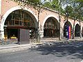 Le viaduc des Arts vu de l'avenue Daumesnil.