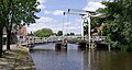 Le Kerkbrug traversant le Bullewijk à Ouderkerk-sur-l'Amstel.