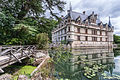 View of the château from the gardens