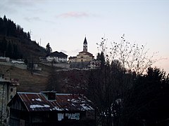 La chiesa di Cibiana