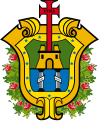 Coat of arms of Veracruz, Mexico.