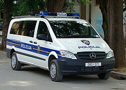 Mercedes-Benz Vito police van