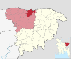 Location of Dowarabazar