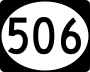 Highway 506 marker