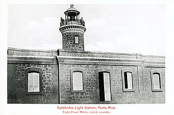 The lighthouse in 1913
