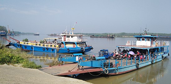 长江北路北端——池州港