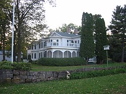 Winona Cottage, a c. 1854 house from Frontenac's days as a 19th-century resort town[1]