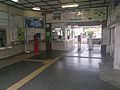 橋上化前の駅舎内