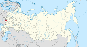 Localisation de Oblast de Koursk