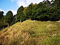 様々な史跡が残る経典寺の裏山