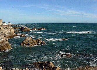 La côte sauvage du Croisic.