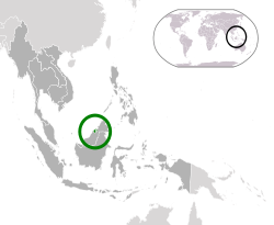 Kahamutang han  Brunei  (lunghaw) ha ASEAN  (masirom nga abuhon)  —  [Legend]