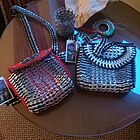 Handbags made from ring-pulls