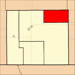 Location in Comanche County