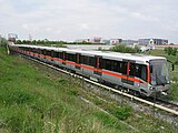 Metro M1 on a test track in 2000