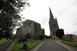 St Columbas irländska kyrka i Kells.