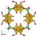 Mit Blickrichtung parallel zur c-Achse