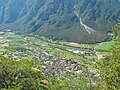 Vista di Ospedaletto dal sentiero 329