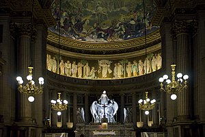 מזבח כנסיית מדלן - פסלו של קרלו מארוקטי