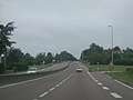 Route nationale 141, sortie de Limoges (2006)