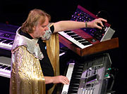 Rick Wakeman performing in 2012
