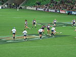 Rugbyspiel im AAMI Park