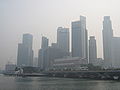 Singapore's Downtown Core skyline