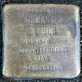 Stolperstein für Alexander Baruch (Kleiner Griechenmarkt 61/63)