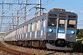 Blue stripe "Bunkamura" livery, October 2021