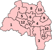 Parliamentary constituencies in Tyne and Wear
