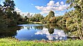 Lake in Bürgerpark Visselseen