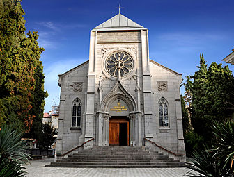 Catholic church in Yalta